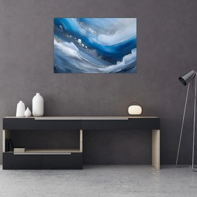 Tablou - Abstractizarea oceanului (90x60 cm)