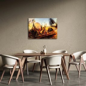 Tablou - Motiv șamanic (70x50 cm)