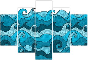 Tablou - Marea, abstracție (150x105 cm)