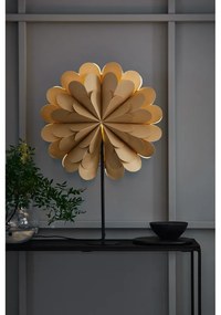 Decorațiune luminoasă aurie ø 45 cm cu model de Crăciun Maravilla – Markslöjd