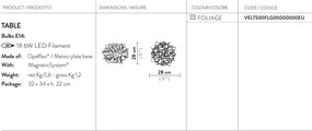 Veioza design unicat realizat manual Veli Frunze