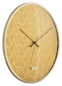 Karlsson 6005GD ceas de perete de design auriu,diametru 40 cm