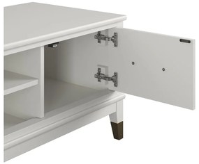 Masă TV CosmoLiving by Cosmopolitan Westerleigh, alb