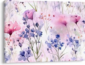 Tablou - Acuarelă pajiște (70x50 cm)