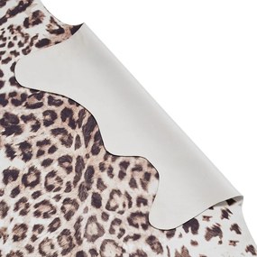 Covor maro/bej 195x155 cm Faux Leopard - Think Rugs