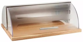 Cutie de paine argintie, bambus-acril, Kinghoff KH3210