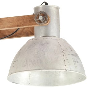 Lampa suspendata industriala, 25 W, argintiu, 109 cm, E27 Argintiu, 1, 1