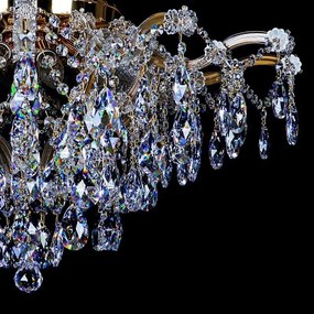 Plafoniera Cristal Bohemia Exclusive diametru 80cm MARIA TEREZIA 40 CE