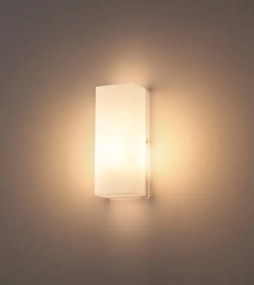 Globo 32067 - Aplică de perete pentru exterior PHELPS 1xE27/15W/230V IP44 albă