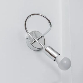 Aplica de perete OXFORD 1xE27/15W/230V crom lucios