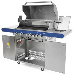 Grătar cu gaz G21 Florida BBQ Premium line, 7 arzătoare + reductor gratuit
