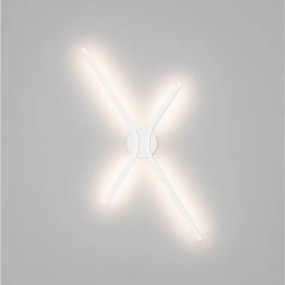 Aplica de perete LED CCT design modern AKRO alb