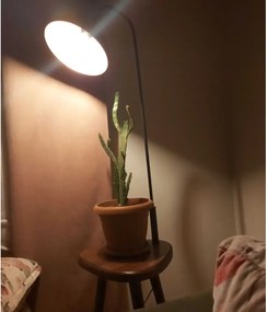 Masuta cu lampadar Decora Homs, negru,Seria lx, 40004