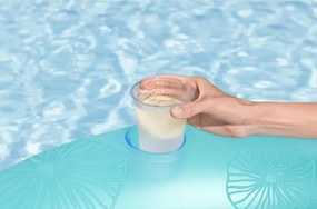Colac gonflabl Bestway 43730 Coral Bliss, diametru 107 cm