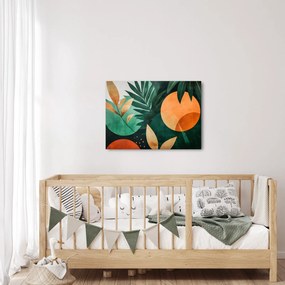 Tablou - Motive naturale geometrice (70x50 cm)