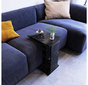 Măsuță laterală Perlit (Negru + Alb) . 1102459