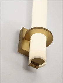 Aplica baie LED, protectie IP44, Auriu, Luca NVL-9695338