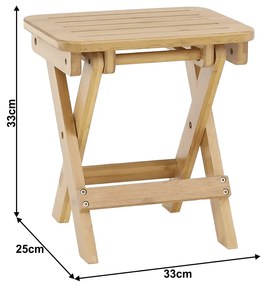 Scaun, bambus natural, DENICE