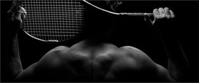 Tablou - Jucătorul de tenis (120x50 cm)
