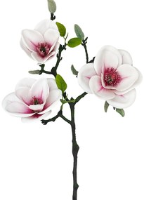 Crenguta cu magnolie alb  roz, OPULENCE, 50cm
