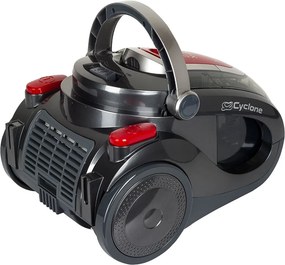 Aspirator Profesional ZILAN ZLN3529 Negru Rosu, 2000 W, Filtru HEPA, Capacitate 2 L, Filtrare Ciclonica, Accesorii Incluse, Furtun Flexibil, Tija din