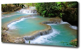 Tablouri tipărite pe pânză Cascada din pădure