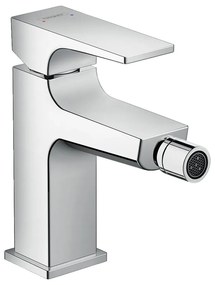 Baterie bideu Hansgrohe Metropol cu ventil Push-Open crom