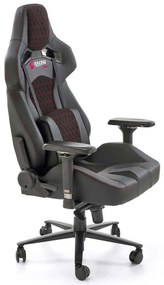 Scaun gaming Cadet, gri / negru