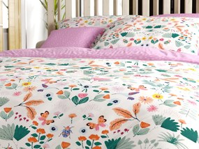 Lenjerie de pat din bumbac LUNETTA roz Dimensiune lenjerie de pat: 70 x 90 cm | 140 x 200 cm