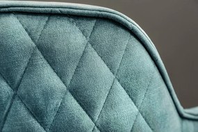 Set 2 scaune moderne pivotante Euphoria petrol