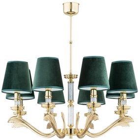 Candelabru 8 brate elegant realizat manual Sparone