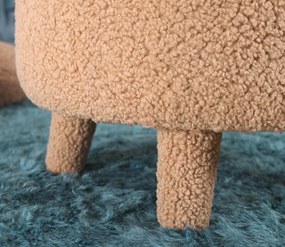 Taburet tapițat Moouv 3342 - Brown