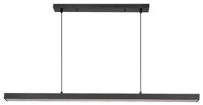 Lustra Suspendata Liniara, LED, Negru, Tariq