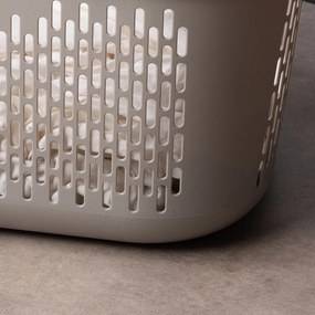 Coș de rufe maro deschis din plastic 45 l – Addis