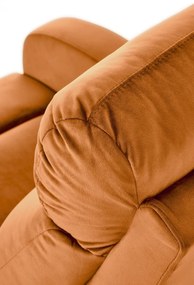 Fotoliu recliner Wonder velvet cinnamon H98 cm
