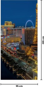 Fototapet pentru ușă - Las Vegas (95x205cm)