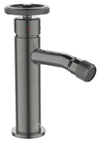 Baterie bideu monocomanda Laveo MURO, grafit periat