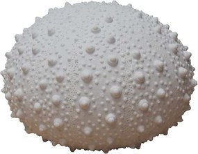 Lampa de masa, alba, din rasina, Urchin