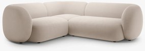 Coltar Kate 4 locuri catifea Salvador L252 cm