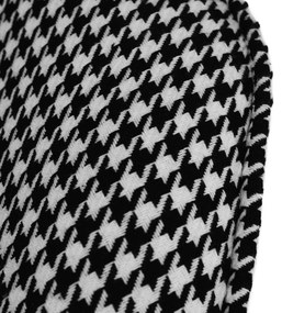 Scaun pivotant de lux, cu model / negru, KAILAN