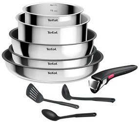 Tefal - Set de vase INGENIO COOK, 9 piese, inox