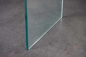 Consola moderna din sticla Fantome 100cm