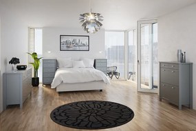 Tvilum Comoda cu 5 sertare Culoare alba, VITUS