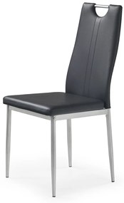 Scaun K202 piele ecologica negru