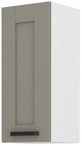 Dulap superior de bucătărie Lucid 30 G 72 1F (claygrey + alb). 1045449
