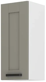Dulap superior de bucătărie Lucid 30 G 72 1F (claygrey + alb). 1045449