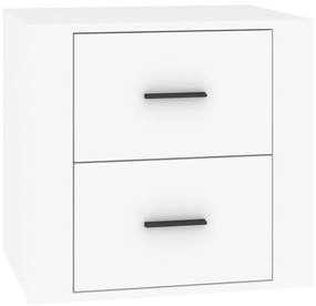 vidaXL Noptieră, alb, 50x39x47 cm