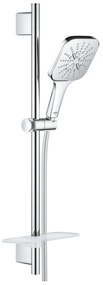 Set para de dus 130, 3 jeturi, bara si furtun de 60 cm, crom