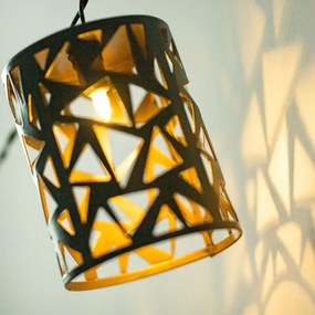 Instalație LED solară 10xE12/3,65m IP44 alb cald