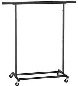 Cuier de podea mobil LINEA, negru